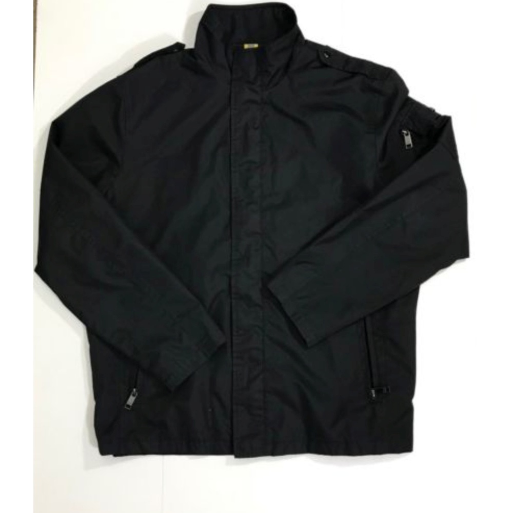 Andrew Marc New York Men's Full zip Black Jacket